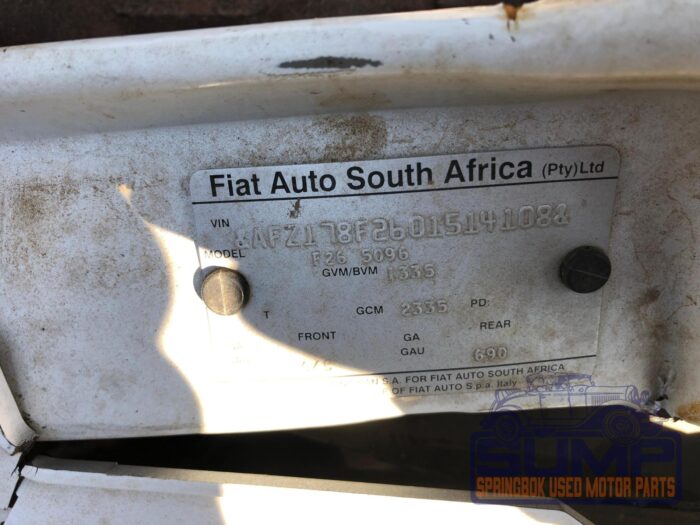 FIAT , PALIO 1 . 2 EL 5 dr , WHITE , 2002 ( 30074 ) - Image 10