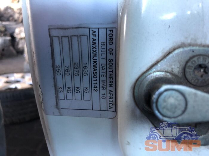 FORD , BANTAM 1 . 3 i P / U S / C , WHITE , 2010 ( 29555 ) - Image 11