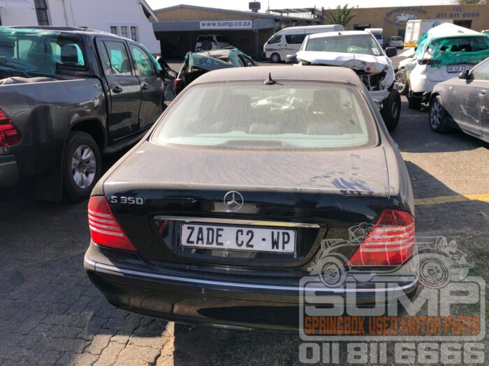 MERCEDES - BENZ , S 350 W 220 A / T , BLACK , 2004 ( 30561 ) - Image 4