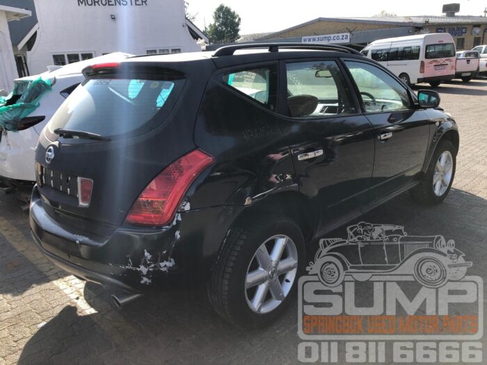 NISSAN , MURANO ( L 20 / 21 / 22 ) A / T , BLACK , 2007 ( 30569 ) - Image 4