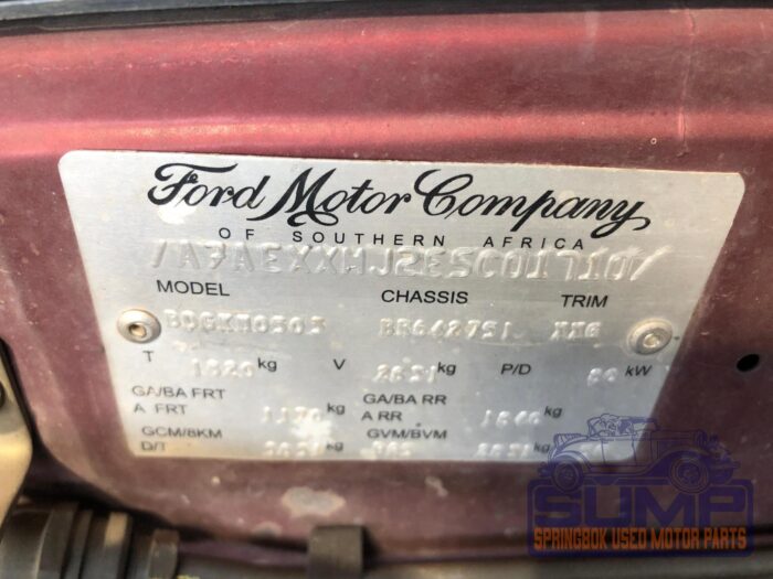 FORD , RANGER 2500 TD XLT Hi - Trail P / U D / C , MAROON , 2005 ( 30098 ) - Image 10