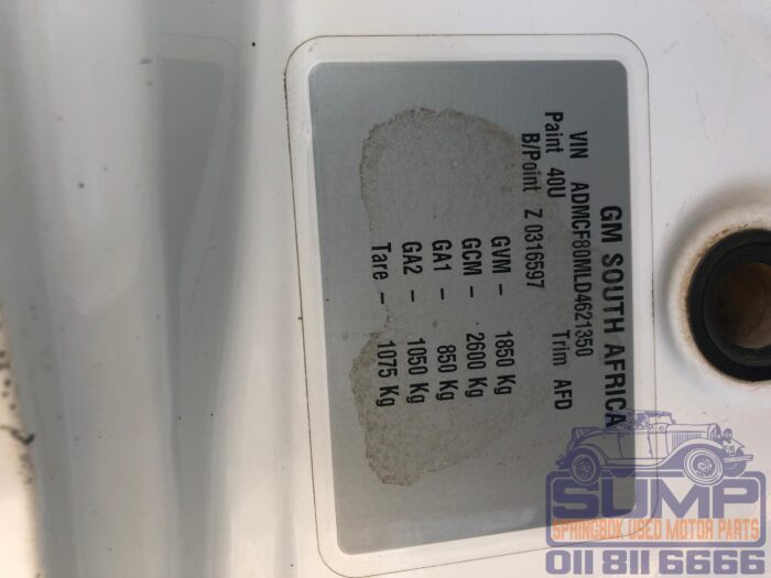 CHEVROLET , UTILITY 1 . 4 CLIB P / U S / C , WHITE , 2012 ( 30126 ) - Image 11