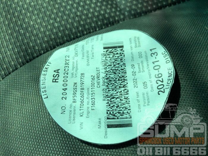 CHEVROLET , AVEO 1 . 6 L 5 DR , SILVER , 2015 ( 30647 ) - Image 11