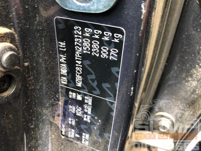 KIA , SONET 1 . 5 EX CVT , GREY , 2023 ( 30633 ) - Image 10