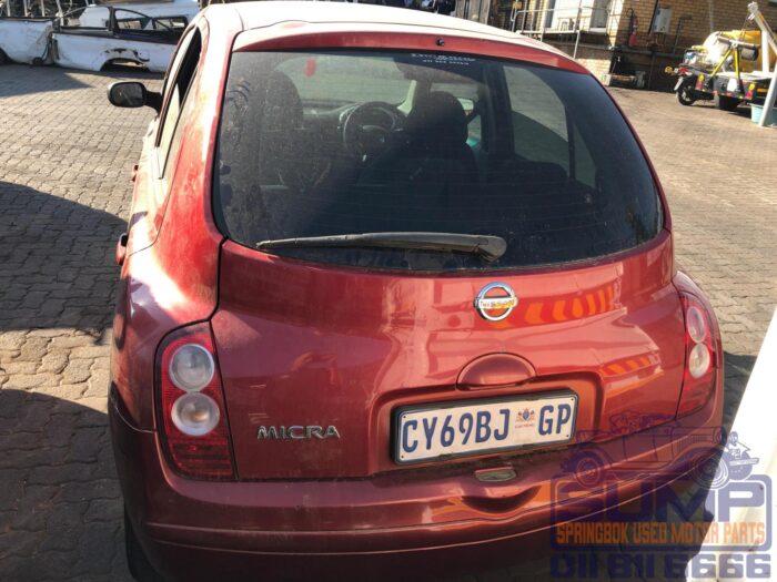 NISSAN , MICRA 1 . 4 ACCENTA 5 Dr ( D 63 / 74 ) , RED , 2007 ( 30198 ) - Image 5