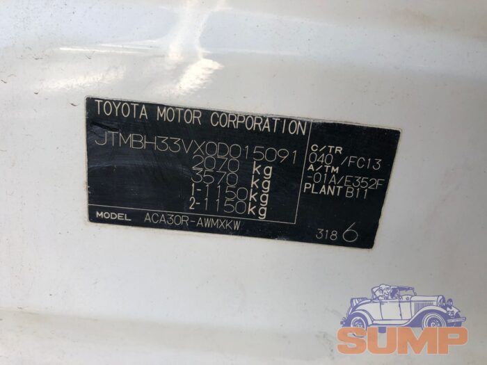 TOYOTA , RAV 4 2 . 0 GX , WHITE , 2009 ( 29692 ) - Image 11