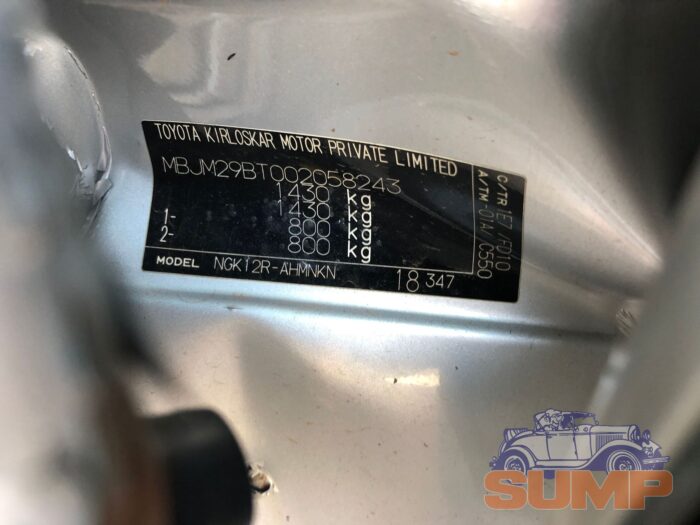 TOYOTA , ETIOS 1 . 5 Xs / SPIRIT 5 DR , SILVER , 2018 ( 29711 ) - Image 11