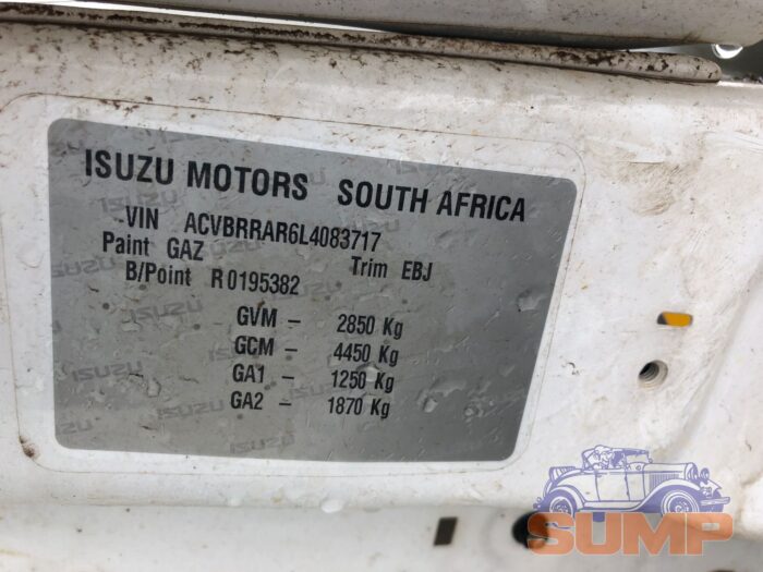 ISUZU , D - MAX 250 C S / C , WHITE , 2018 ( 29718 ) - Image 11