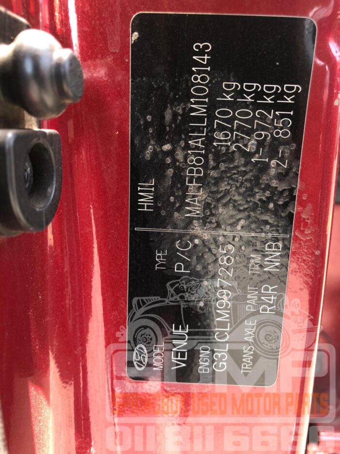 HYUNDAI , VENUE 1 . 0 TGDI MOTION , RED ( 30786 ) - Image 10