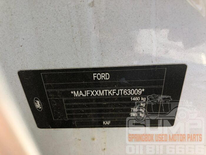 FORD , FIGO 1 . 5 TCI VCT AMBIENTE , WHITE ( 30804 ) - Image 10