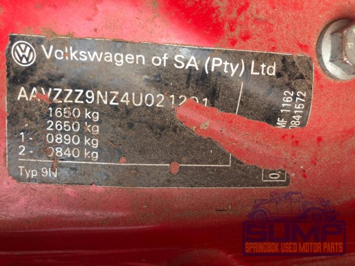 VOLKSWAGEN , POLO CLASSISC 1 . 6 TRENDLINE , RED , 2006 ( 29859 ) - Image 10