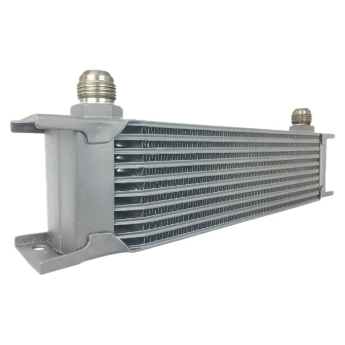 OIL COOLER 9 ROWS SILVER