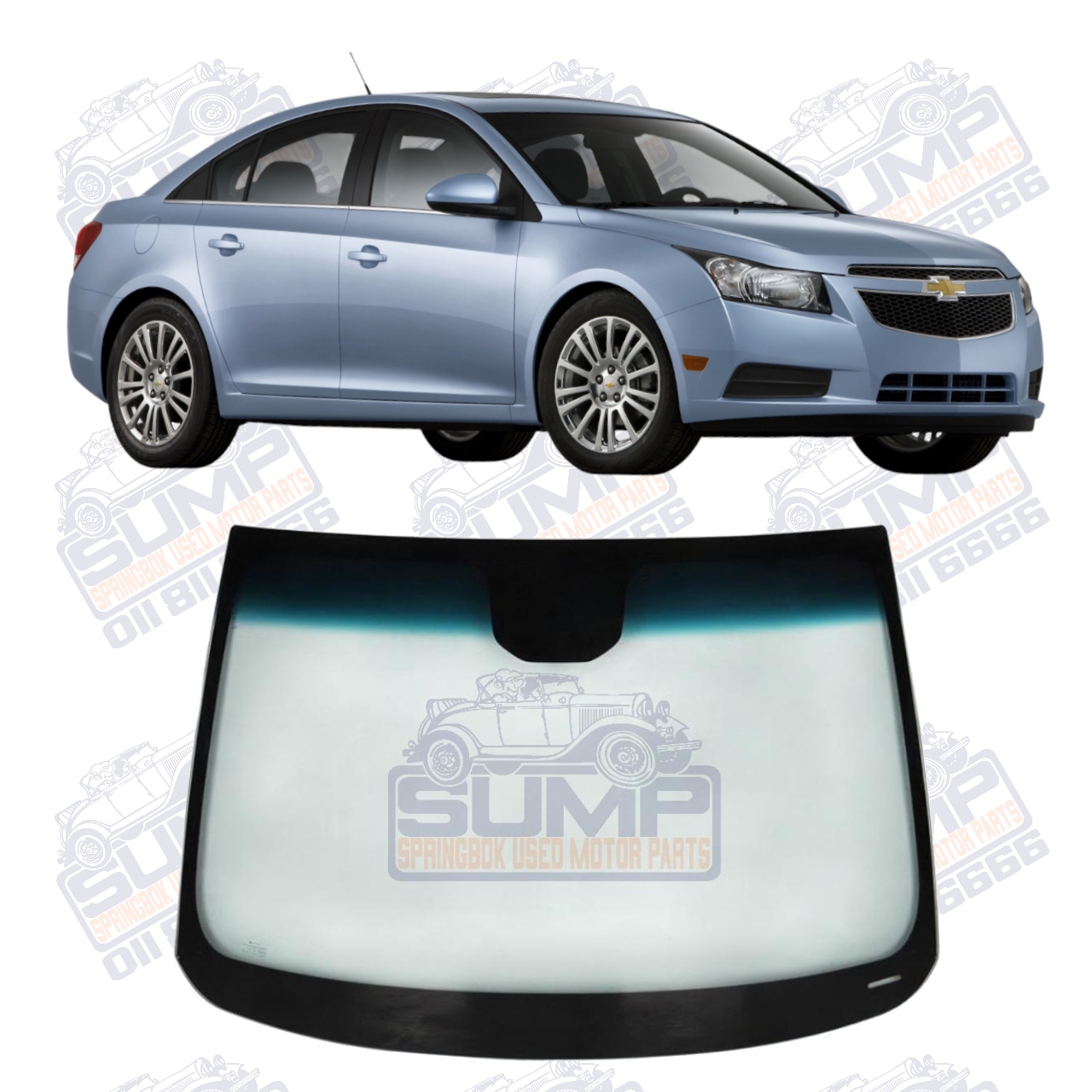 WINDSCREEN CHEVROLET CRUZE 09 - 18