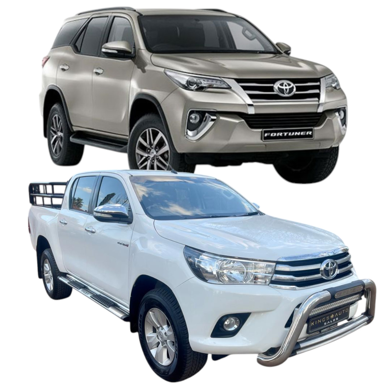 TOYOTA HILUX / FORTUNER GD 6 16 - UP - NO ARTWORK - WITH ANTENNA - HORIZONTAL