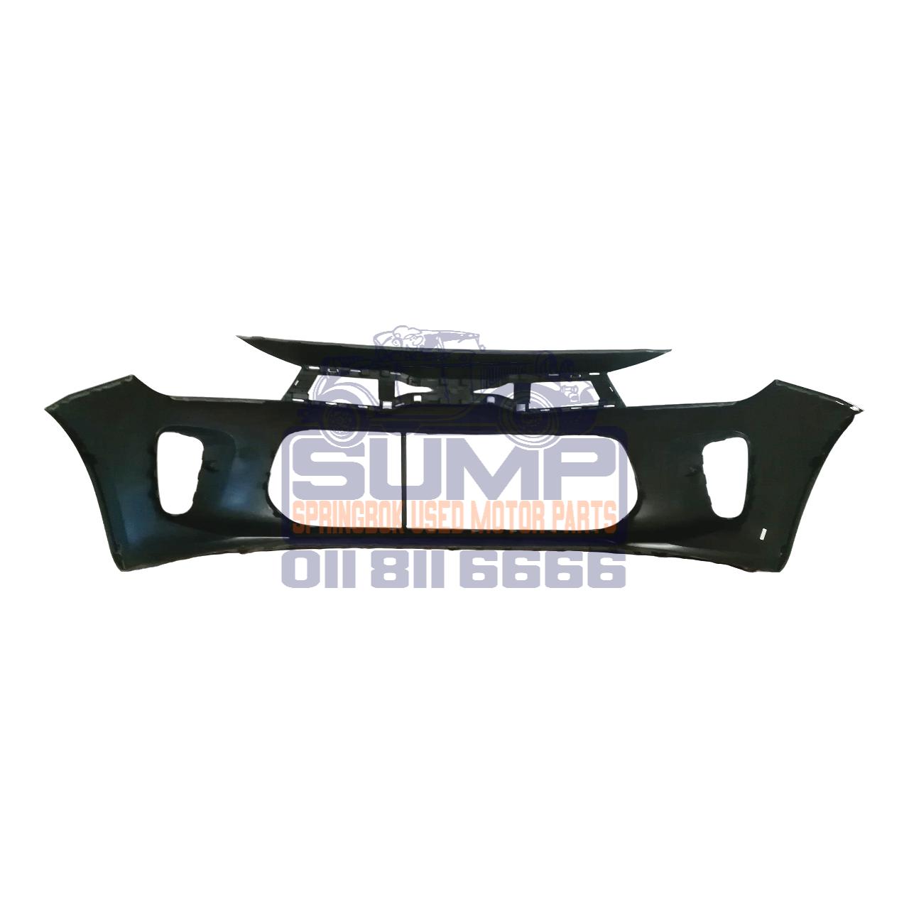 BUMPER FRONT KIA RIO HATCH & SEDAN 17 - 21 ( PLAIN ) - Image 2