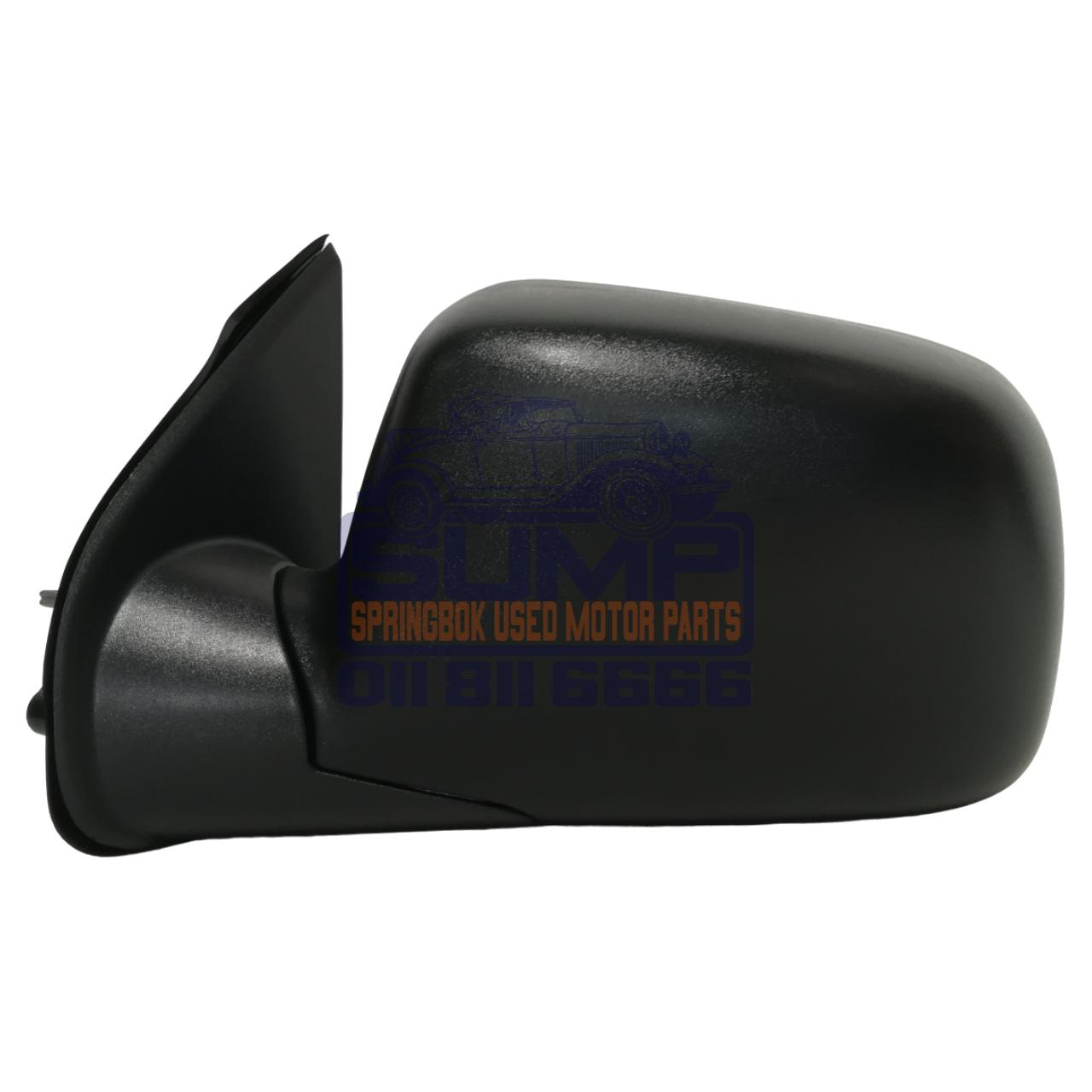 DOOR MIRROR ISUZU 04 - 08 MANUAL - BLACK - LH - Image 2