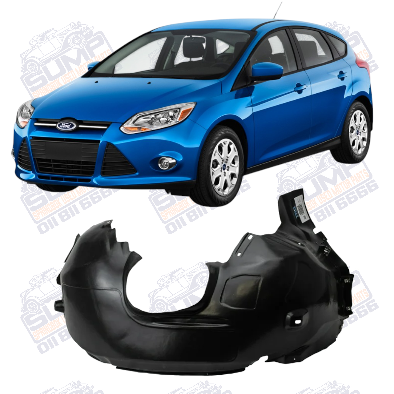 FENDER LINER FORD FOCUS 12 - 19 LH FRONT