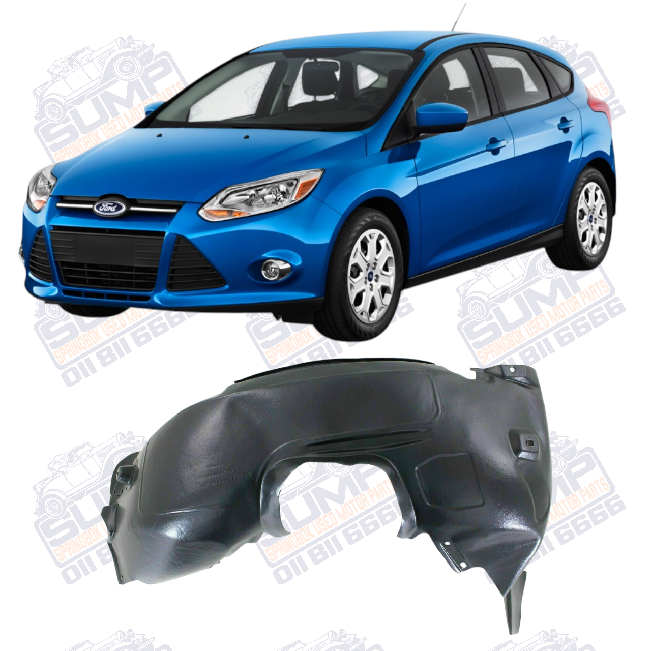 FENDER LINER FORD FOCUS 12 - 19 FRONT RH