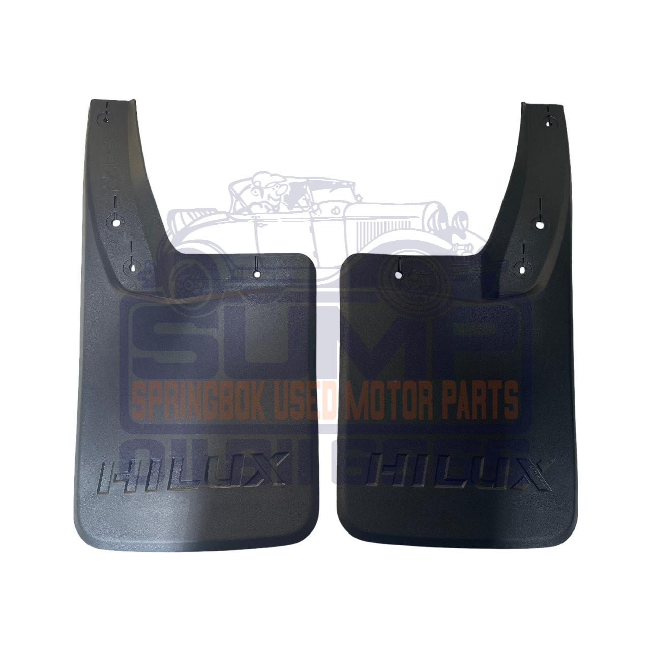 MUD FLAP SET 4 PC TOYOTA HILUX GD 6 18 - UP DOUBLE CAB 4 WD ( WIDE