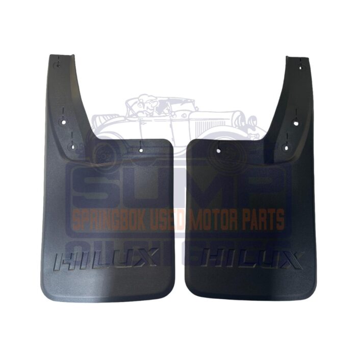 MUD FLAP SET 4 PC TOYOTA HILUX GD 6 18 - UP DOUBLE CAB 4 WD ( WIDE