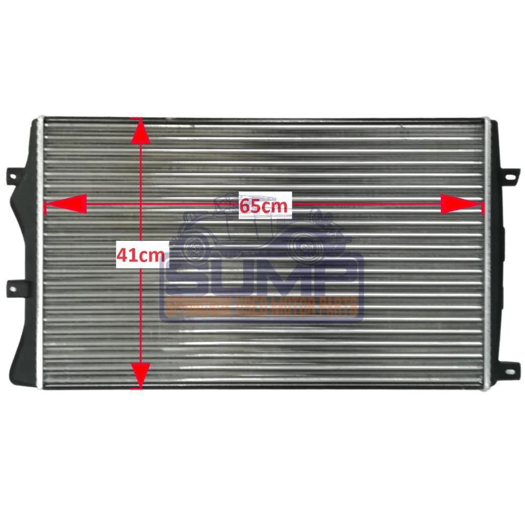 RADIATOR AUTOMATIC = MANUAL REAR VOLKSWAGEN GOLF 6 1 . 4 T 90 KW / 118 KW 09 - 12 // GOLF 5 1 . 4 T / 1 . 9 D 04 - 08 // AUDI A 3 1 . 4 T / 1 . 8 T / 1 . 9 D 04 - 12 // JETTA 5 1 . 4 T / 1 . 9 D 06 - 10 // JETTA 6 1 . 2 T / 1 . 4 T 90 KW 11 - 18 // CADDY 1 . 9 D / BJB 05 - 09 // CADDY 1 . 0 T 16 - 21 // TOURAN 1 . 2 T 10 - 15 - Image 3