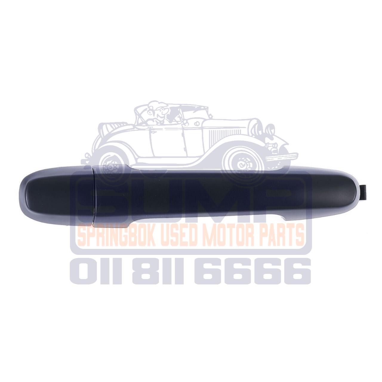 DOOR HANDLE TOYOTA HILUX D 4 D / VVTI 05 - 15 BLACK REAR OUTER LEFT = RIGHT - Image 2