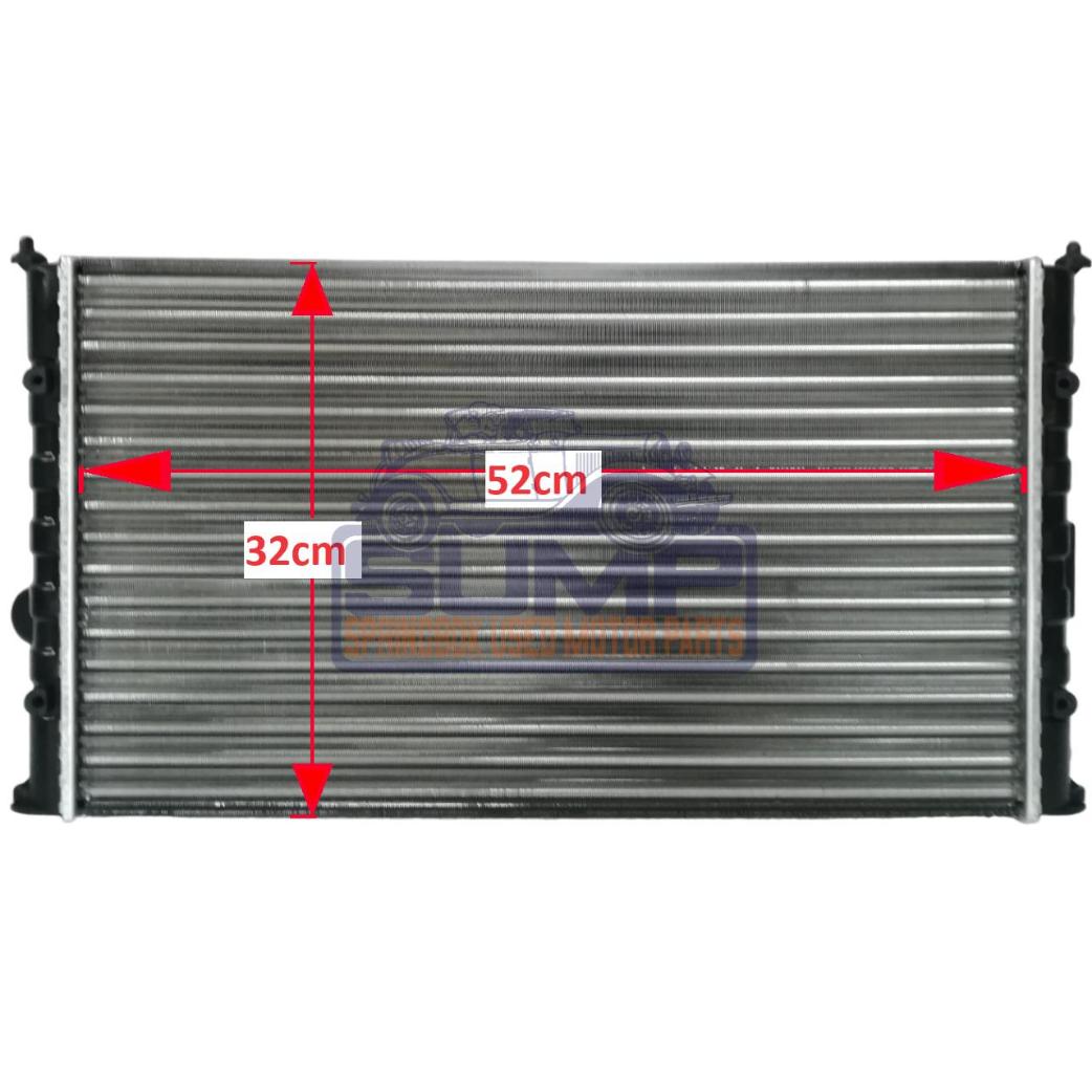 RADIATOR MANUAL VOLKSWAGEN GOLF 3 1 . 6 / 8 92 - 99 NO AIRCON ( SHORT ) // JETTA 3 1 . 6 / 8 92 - 99 NO AIRCON - Image 3