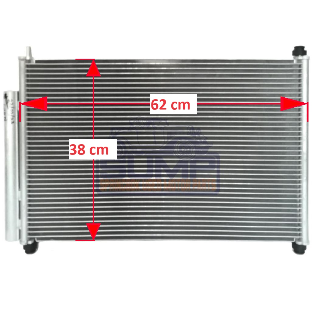 AIRCON CONDENSER TOYOTA COROLLA AE 130 1 . 3 / 4 / 6 / 8 07 - 14 // QUEST 1 // COROLLA AE 150 1 . 3 / 6 / 8 / 1 . 4 D 14 - 20 // QUEST 2 // AURIS 1 . 3 / 6 12 - 15 // VERSO 1 . 6 / 8 10 - UP - Image 3