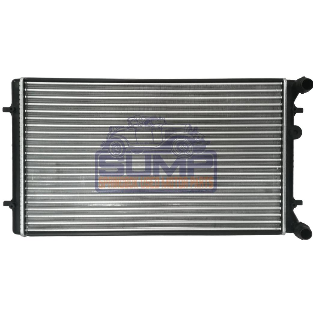 RADIATOR MANUAL VOLKSWAGEN GOLF 4 1 . 6 / 1 . 8 T / 1 . 9 D / 2 . 0 98 - 03 WITH AIRCON // JETTA 4 1 . 6 / 1 . 8 T / 1 . 9 D / 2 . 0 98 - 03 WITH AIRCON 99 - 05 // AUDI A 3 1 . 8 / 1 . 8 T 98 - 03