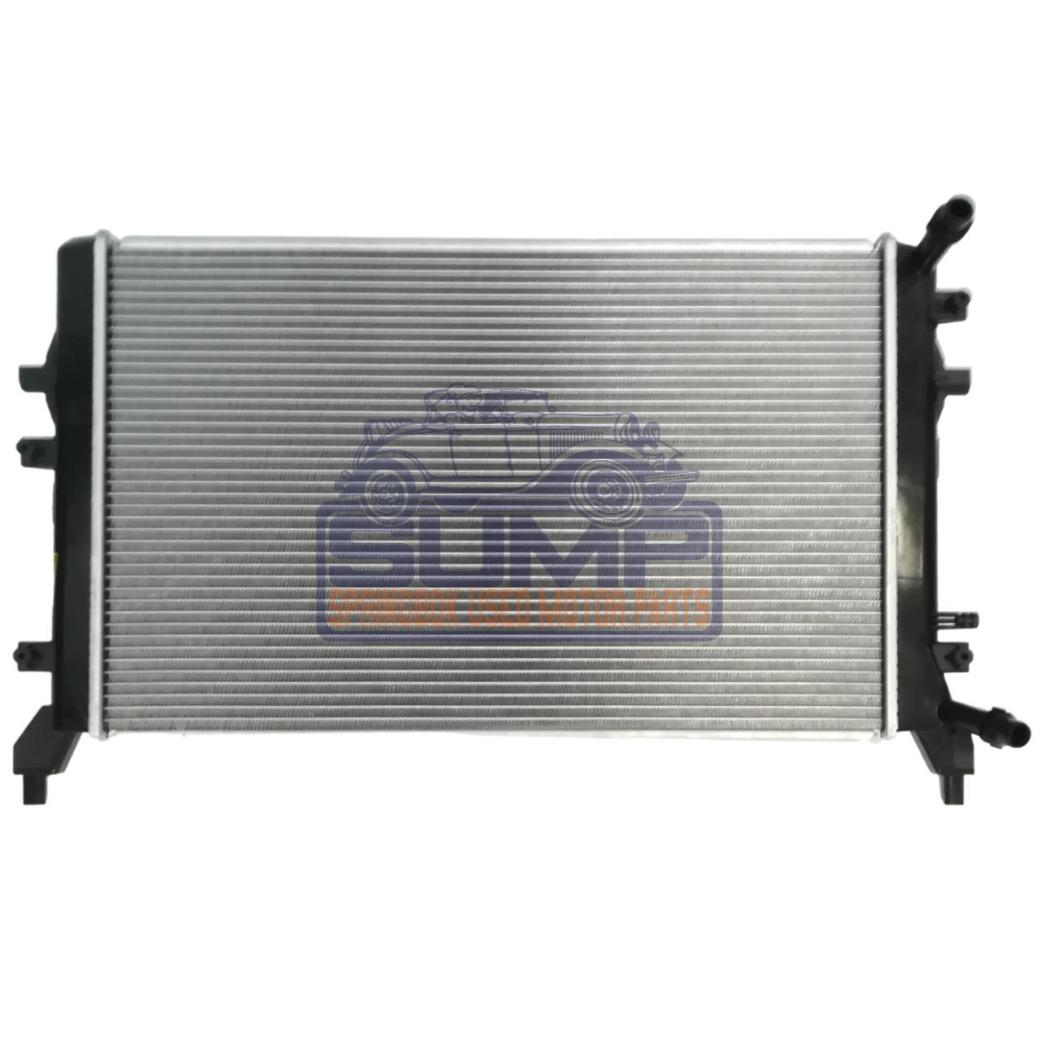 RADIATOR MANUAL FRONT VOLKSWAGEN JETTA 6 1 . 2 T / 1 . 4 T 11 - 18 // GOLF 6 1 . 4 T 90 KW 09 - 12 // CADDY 1 . 0 T 16 - 21 // AUDI A 3 1 . 4 T 09 - 12 // TOURAN 1 . 2 T 10 - 15